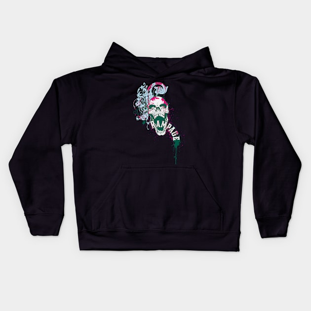 Rampage Kids Hoodie by viSionDesign